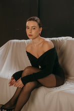 Cargar imagen en el visor de la galería, Elan black bodysuit